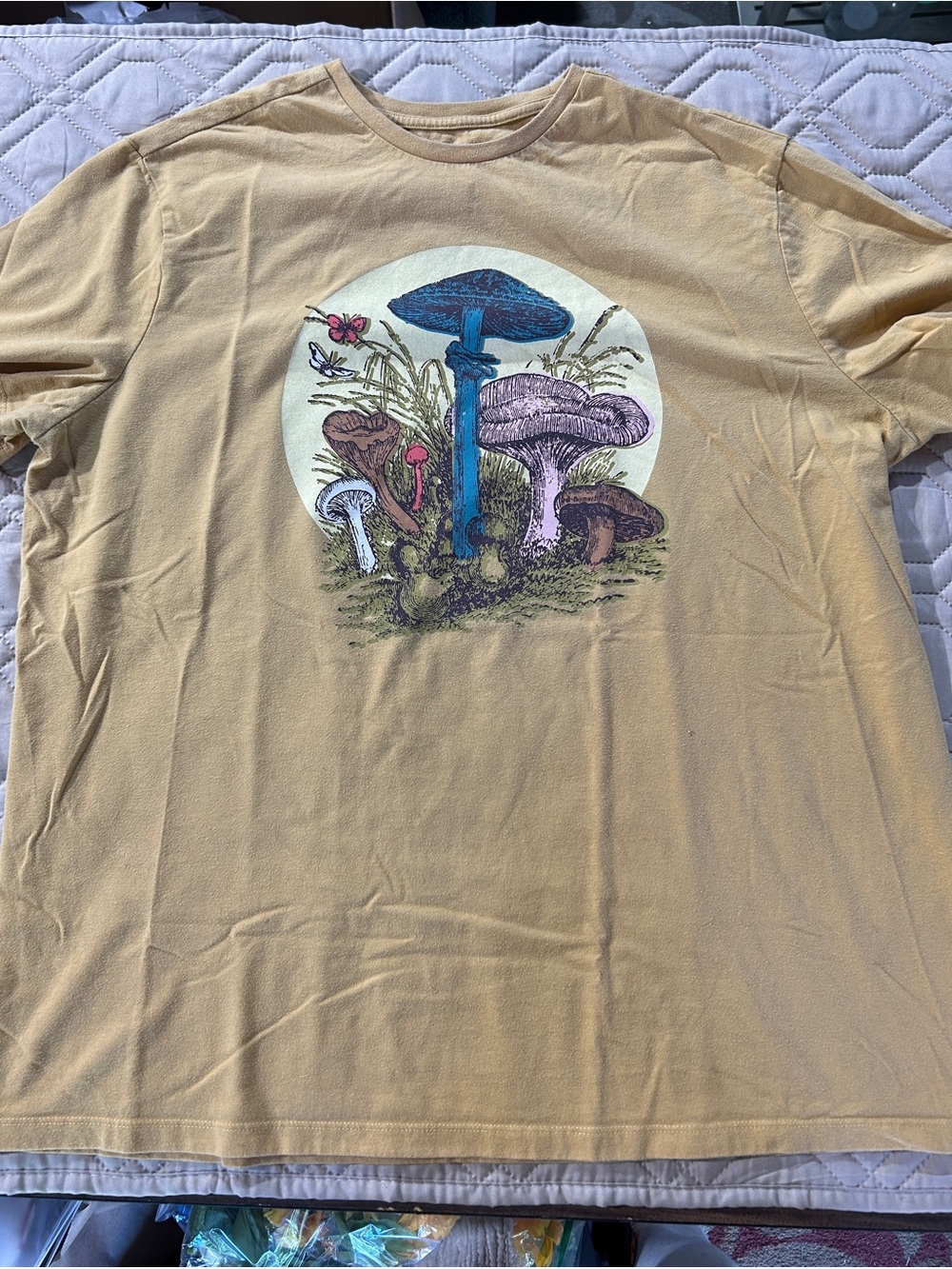 Goodfellow & Co Mustard Crewneck Tee